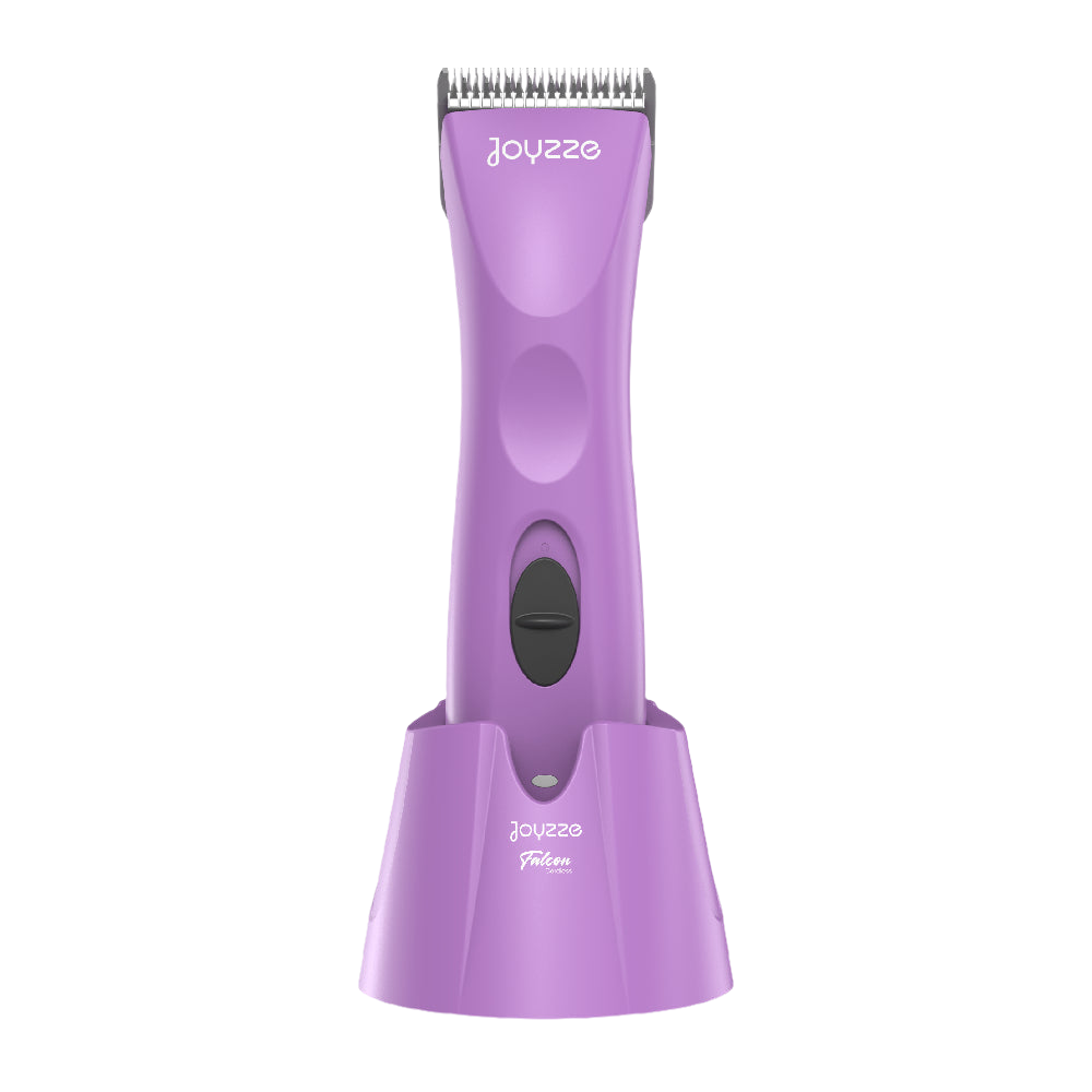 Falcon Purple Cordless Clipper with Free Bag by Joyzze