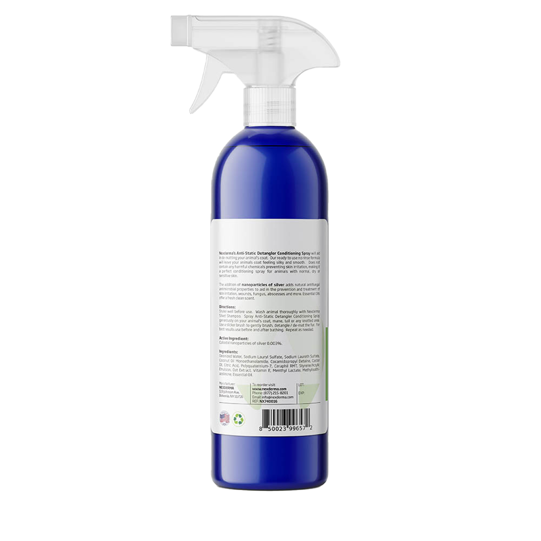 Fresh & Clean Detangler Spray 16oz by Nexderma