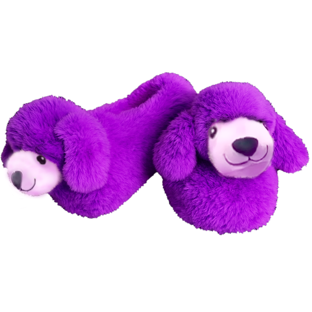 Gwen's Purple Slippers For Charity