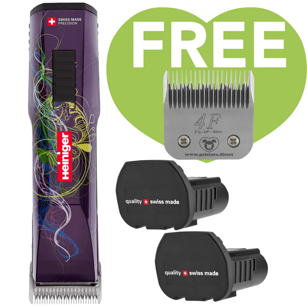 Purple Saphir Cordless Clipper | Pet Store Direct