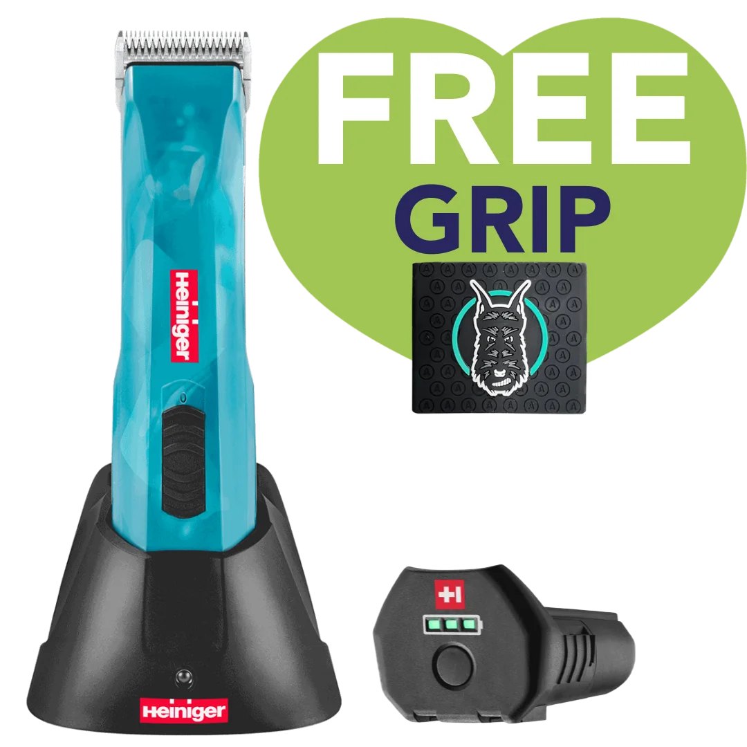 Opal Cordless Clipper with One Battery with Free Grip by Heiniger
