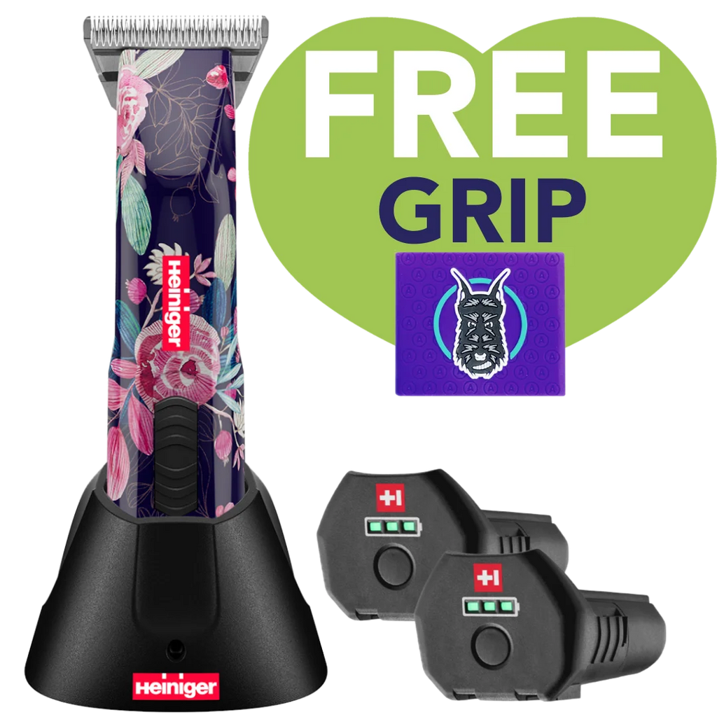 Limited Edition Flower Opal Cordless Clipper with 30W, 2 Batteries and