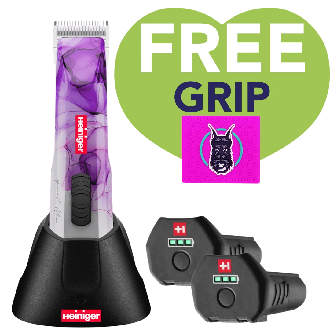 Pre-Order Opal Special Edition Cordless Clipper 2 Batteries with Free Grip by Heiniger