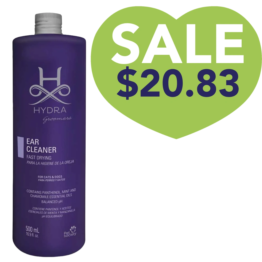 Ear Cleaner for Dogs and Cats by Hydra