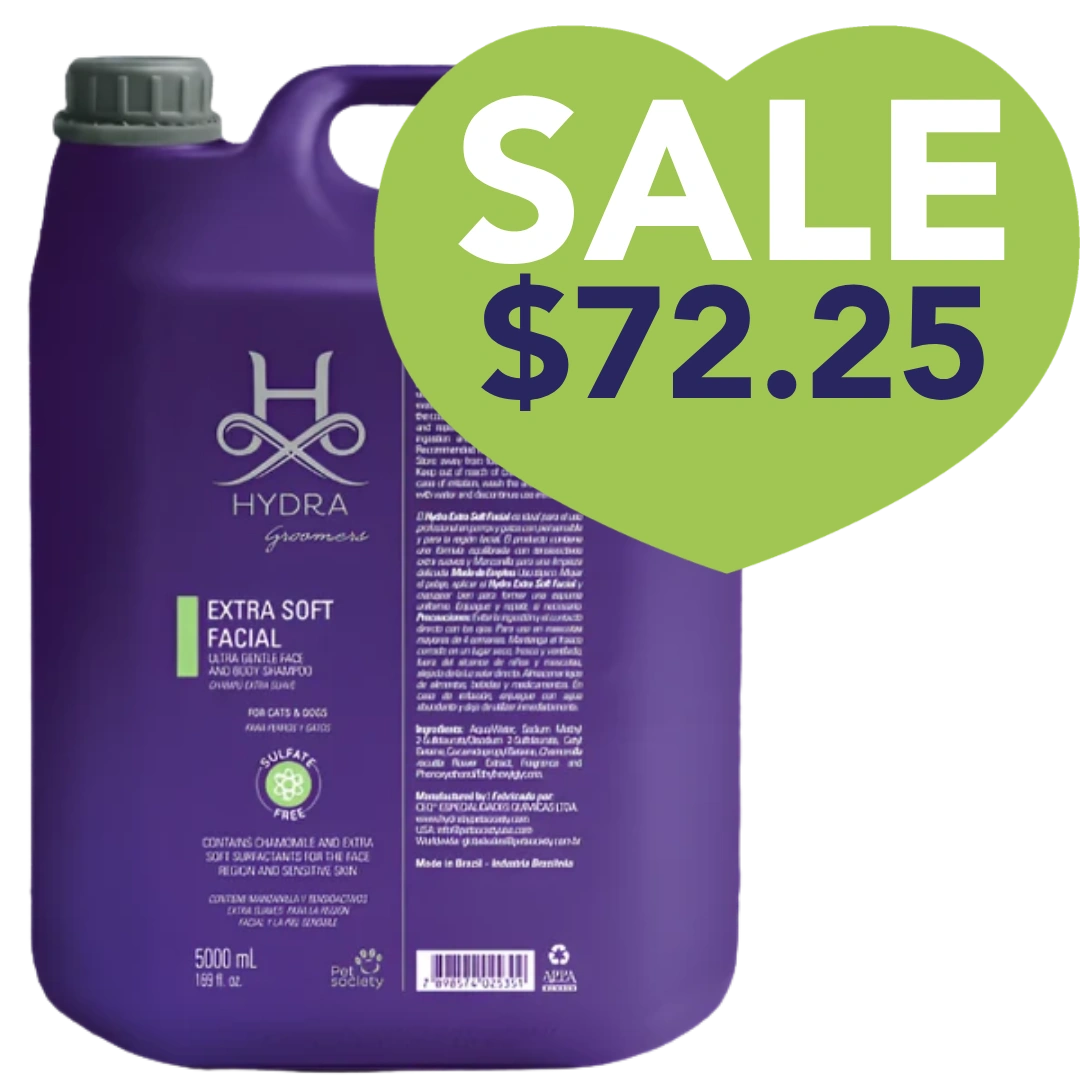Extra Soft Facial Shampoo 1.3 Gallon by Hydra