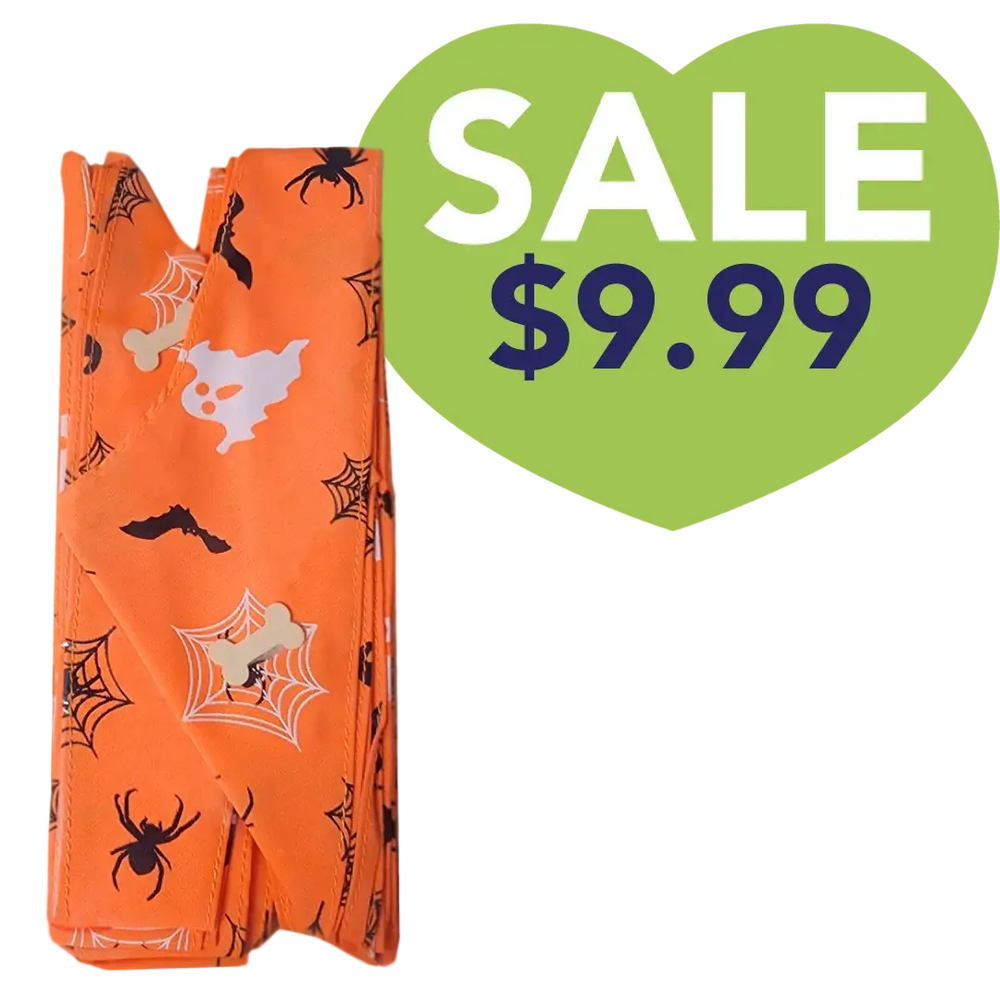 Halloween Dog Bandana Design #84 by Cecilia (Set of 10)