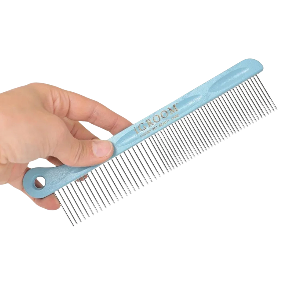 igroom-7-inch-icomb-wooden-handle-comb