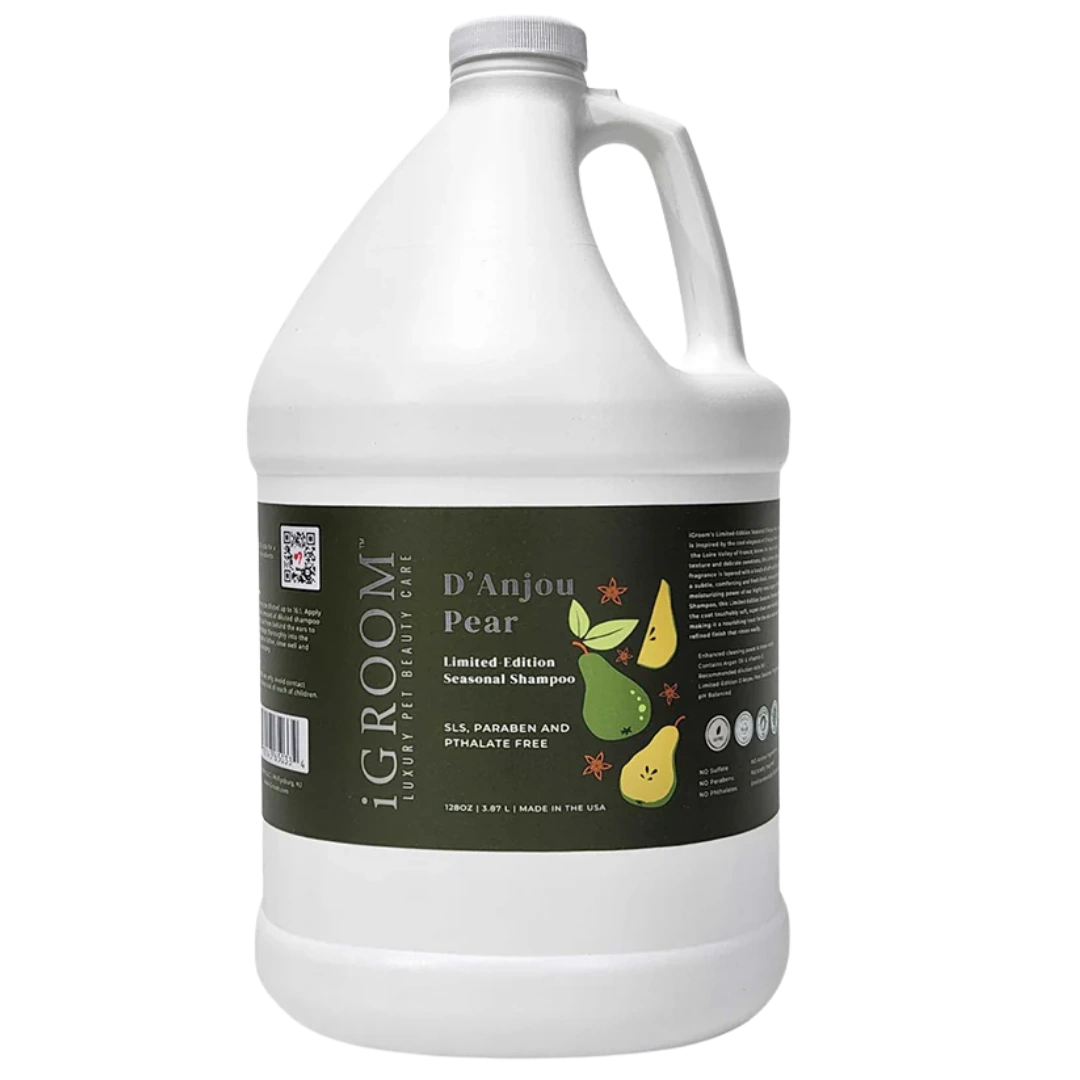D’Anjou Pear Limited-Edition Seasonal Shampoo Gallon by iGroom