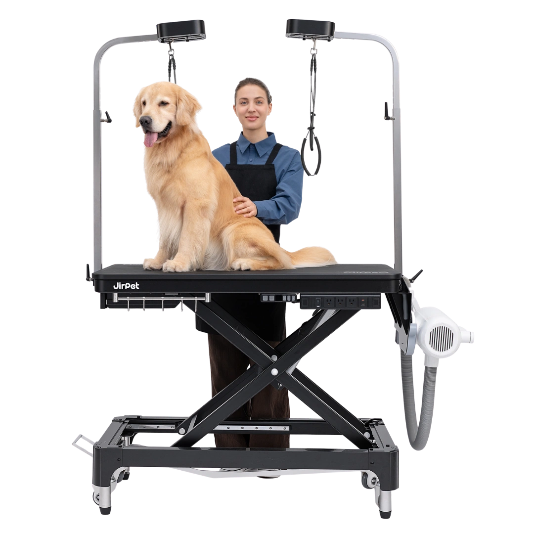 jirpet-atlas-electric-grooming-table-with-adjustable-height-led-arm