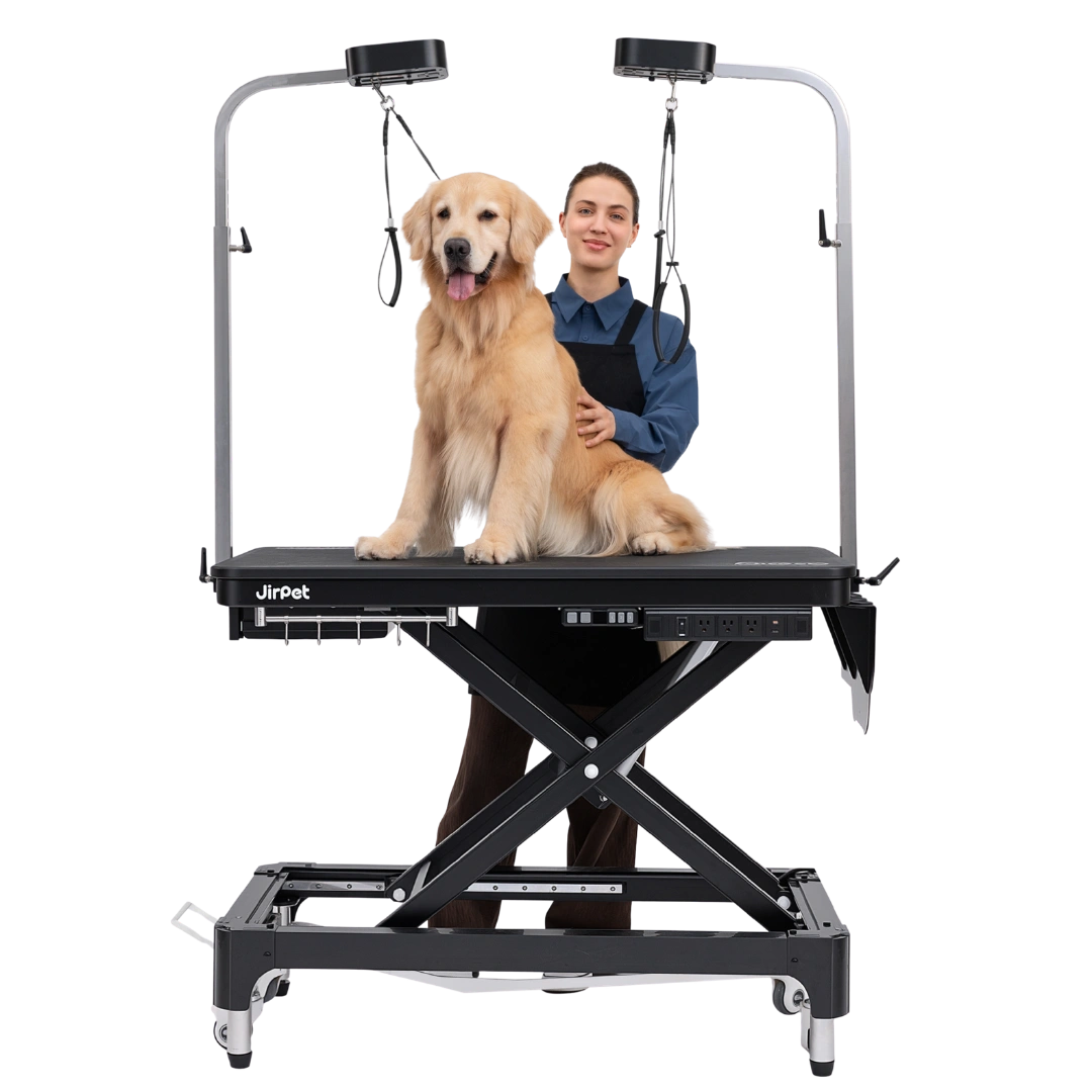 jirpet-atlas-electric-grooming-table-with-adjustable-height-led-arm