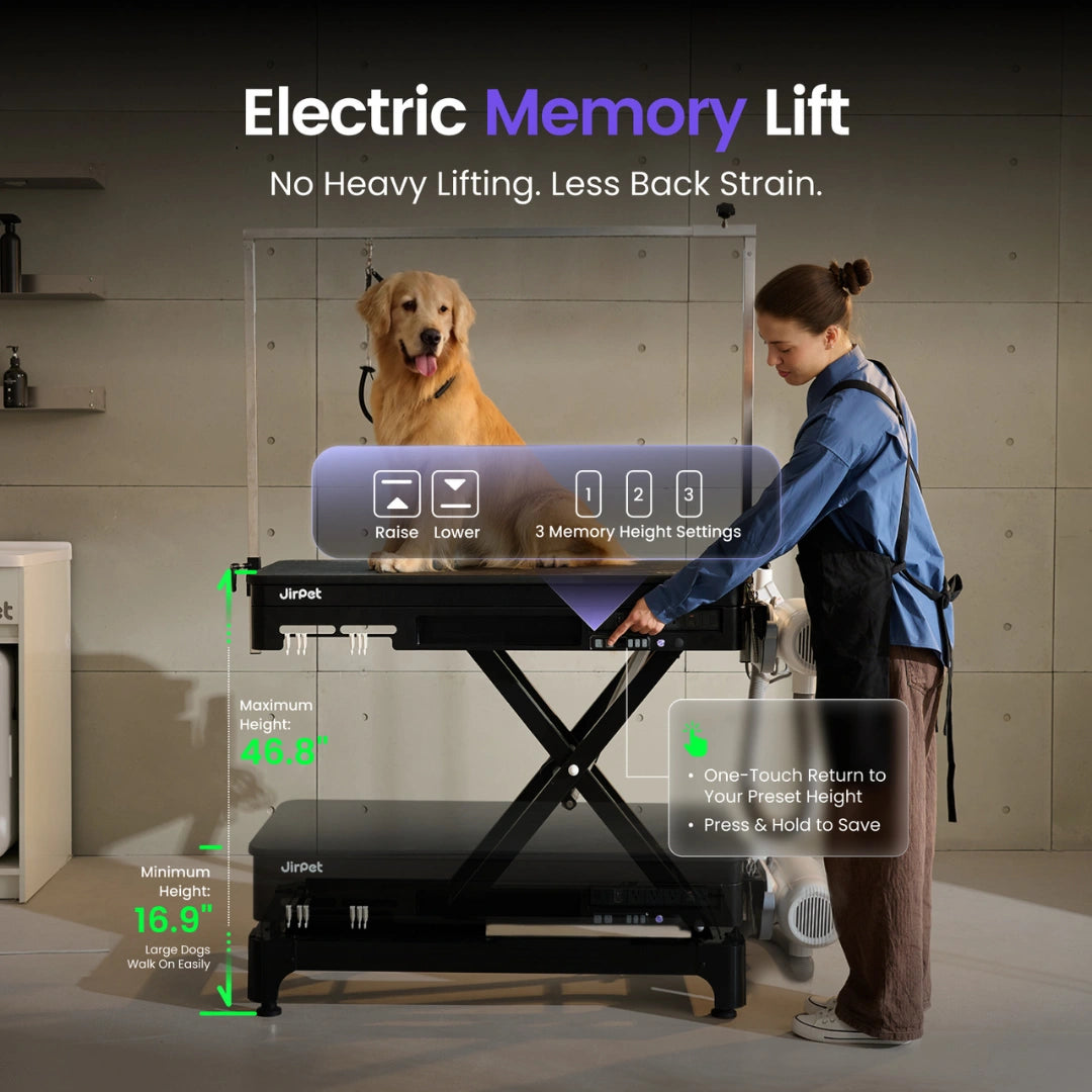 Hilo Electric Grooming Table by Jirpet