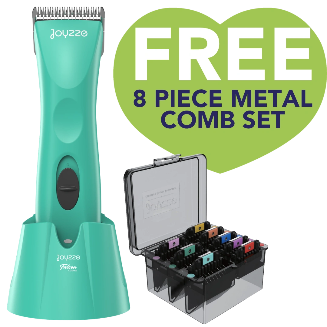 Falcon Teal Cordless Clipper by Joyzze