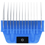 A Series Wide 10mm 3/8" Metal Comb by Joyzze