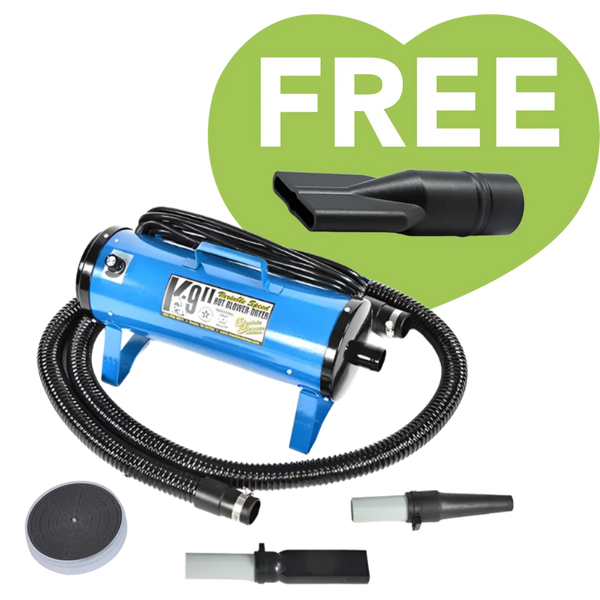 K9 II Blow Dryer Variable Speed with Free Water Peeler Attachment by E