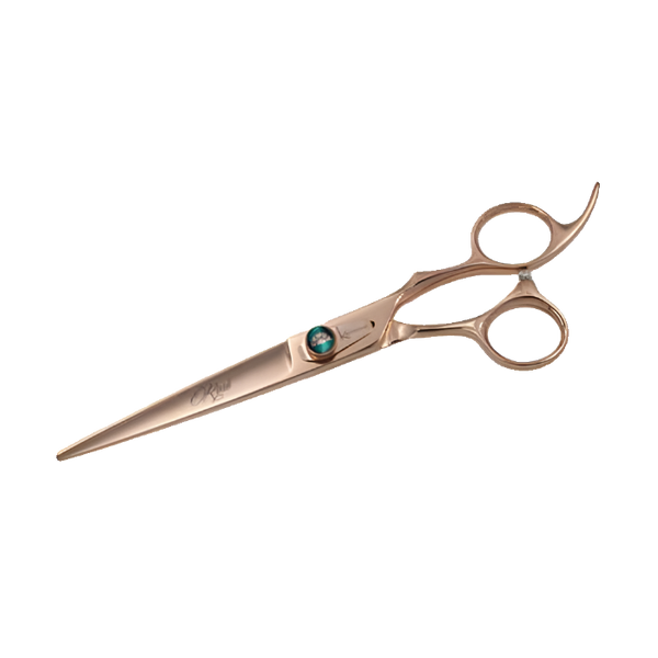 【Ｋｅｎｃｈｉｉ】ストレートシザー７インチ Rosé 7.0″ Straight Shear by Kenchii | Pet Store Direct