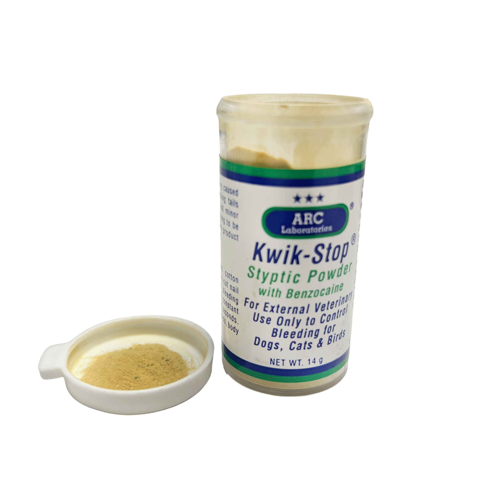 Kwik Stop Styptic Powder 14g by ARC