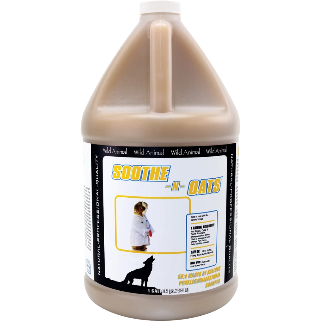 Soothe -n- Oats Shampoo Gallon by Wild Animal
