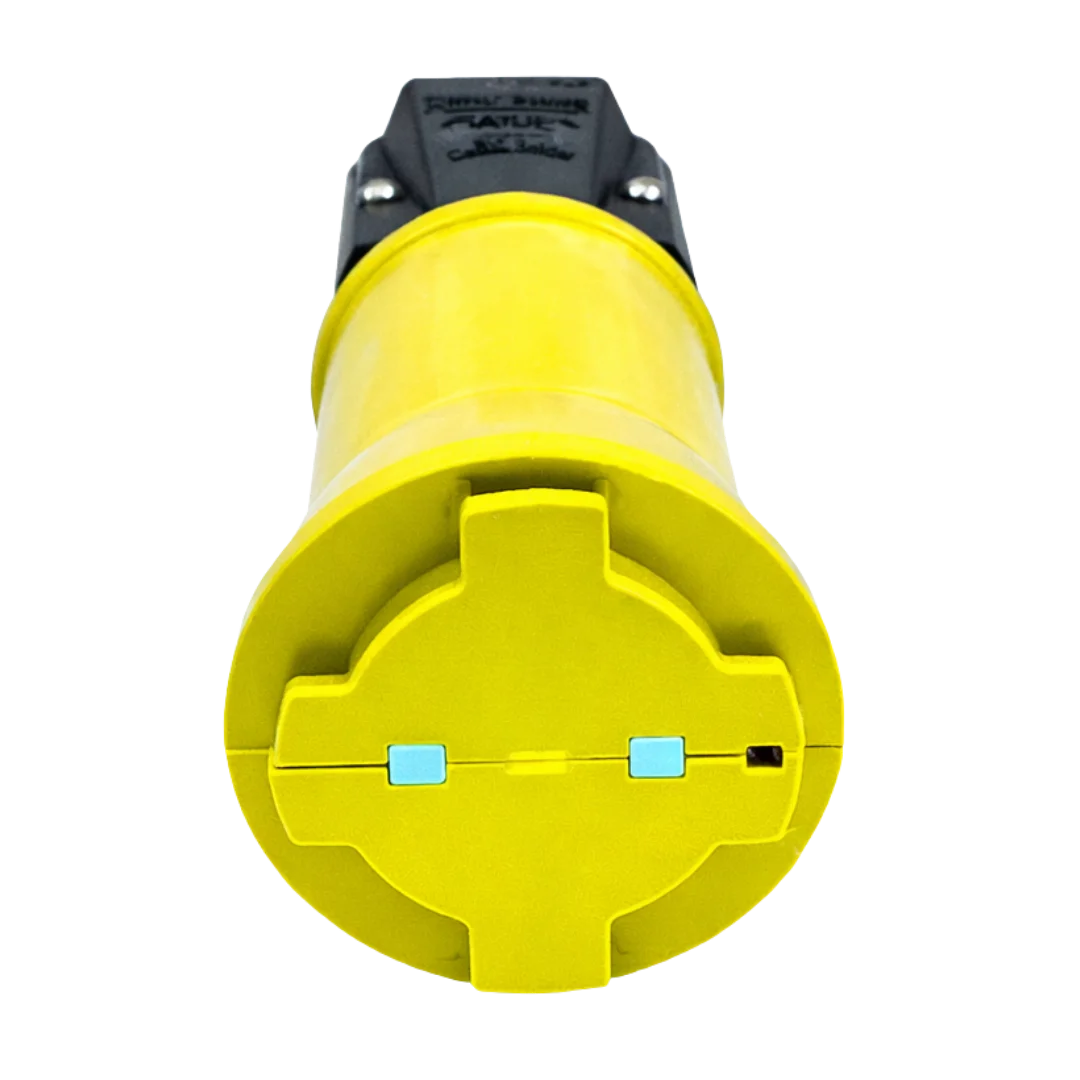 Lazor Blade Cordless 2 Speed Clipper Yellow with Two Batteries by Laube