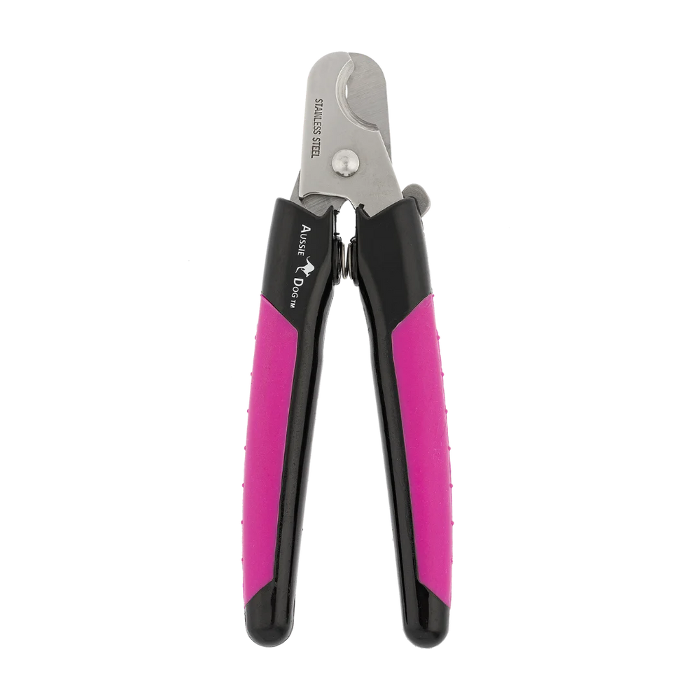 Nail Trimmer Black and Fuschia by Aussie Dog