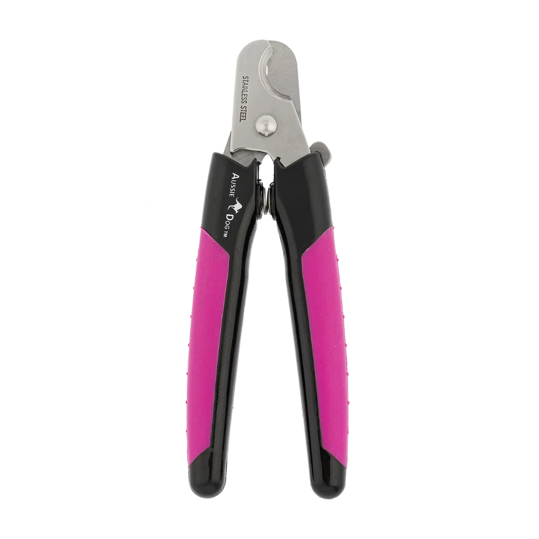 Nail Trimmer Black and Fuschia by Aussie Dog