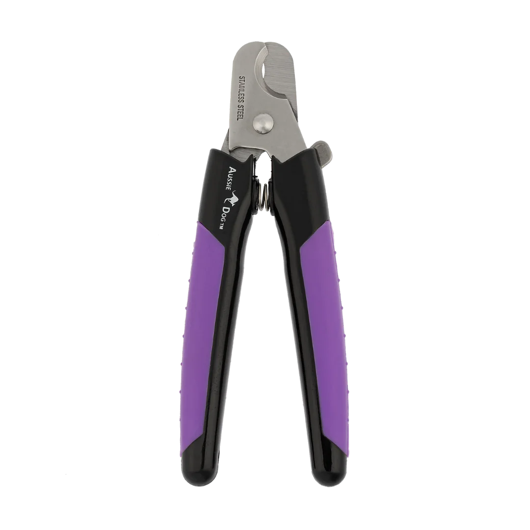 Nail Trimmer Black and Purple by Aussie Dog