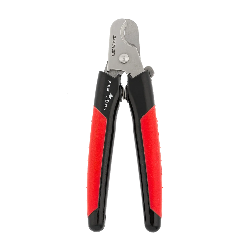 Nail Trimmer Black and Red by Aussie Dog