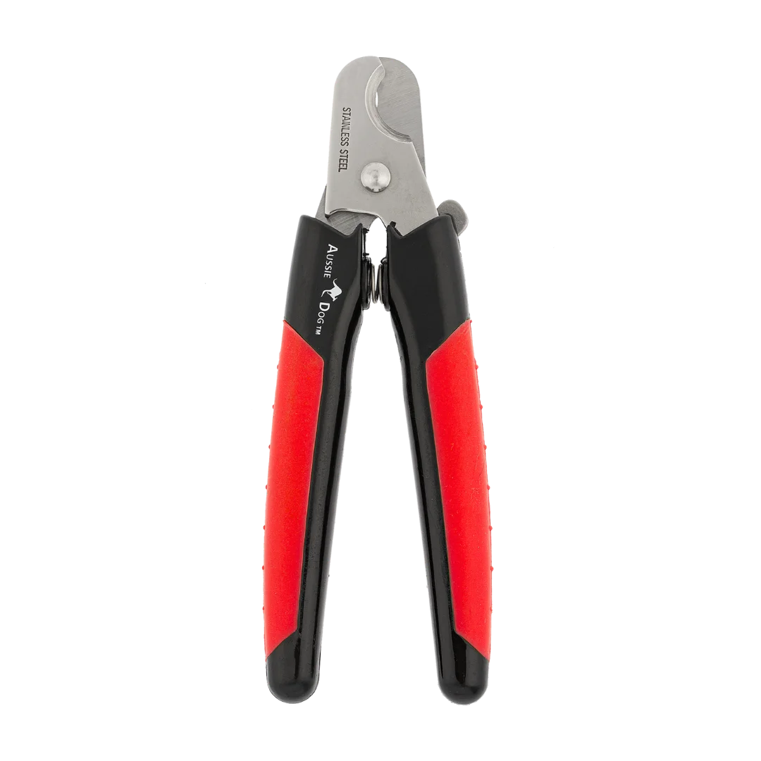 Nail Trimmer Black and Red by Aussie Dog