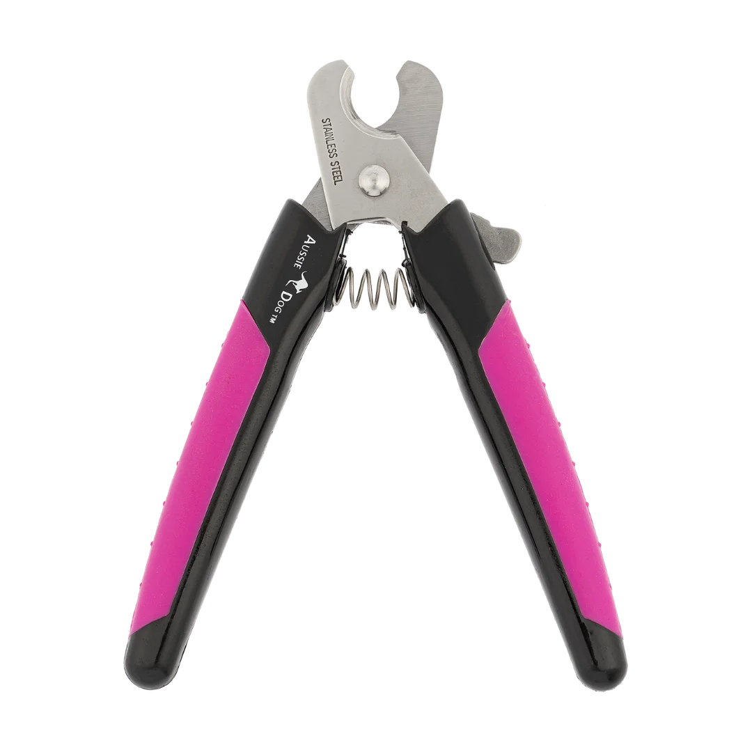 Nail Trimmer Black and Fuschia by Aussie Dog