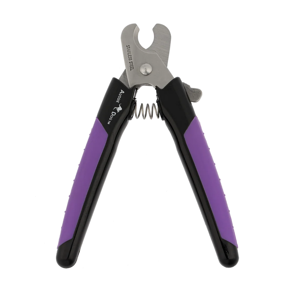 Nail Trimmer Black and Purple by Aussie Dog