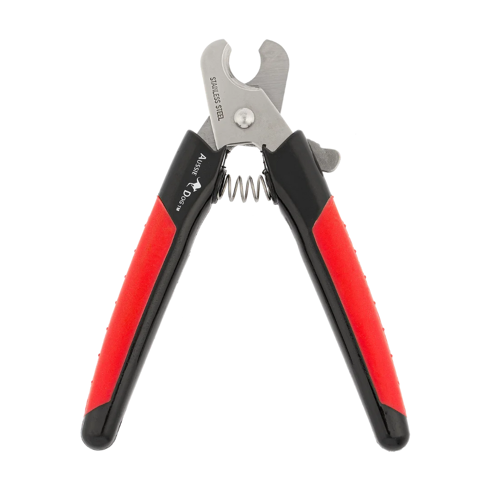 Nail Trimmer Black and Red by Aussie Dog