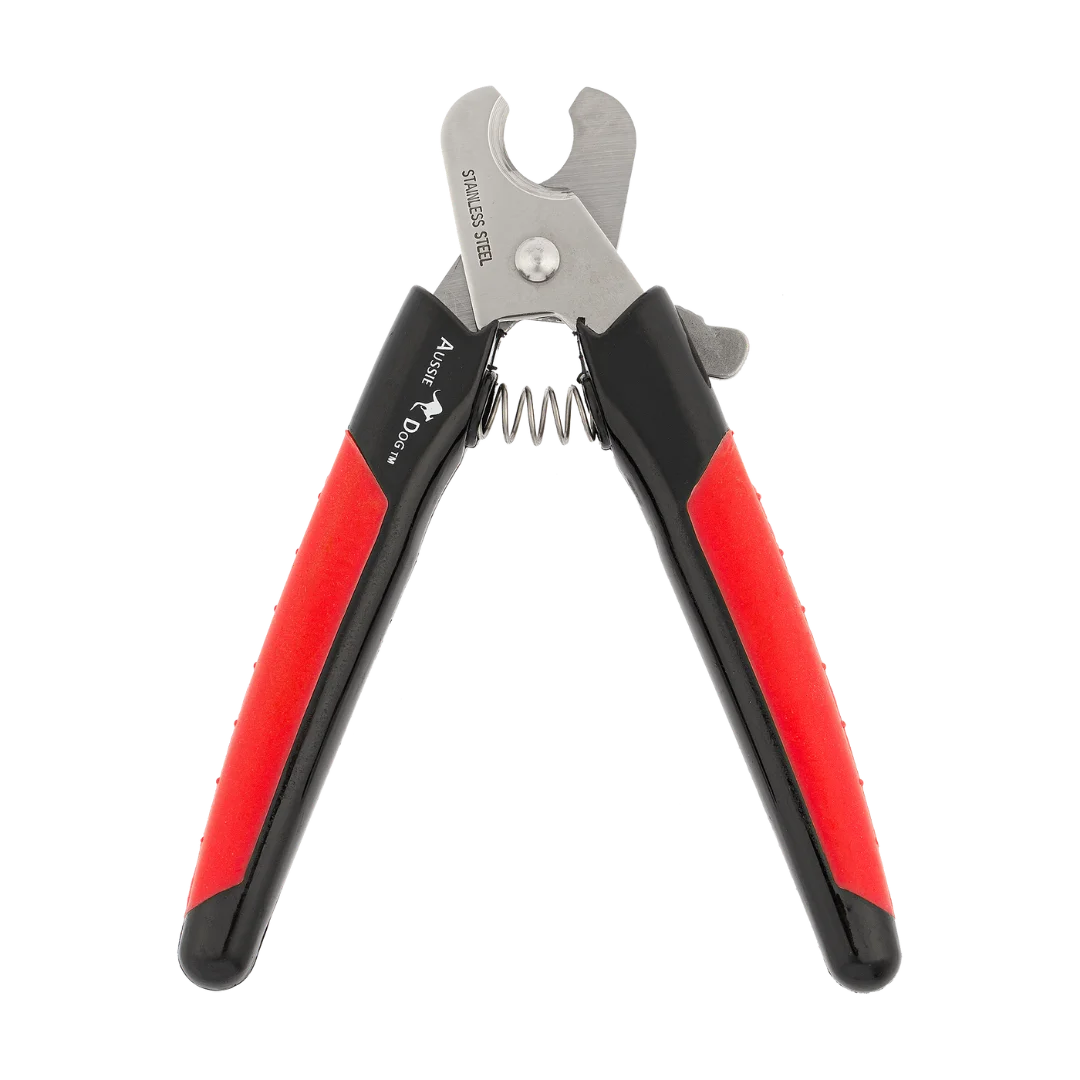 Nail Trimmer Black and Red by Aussie Dog