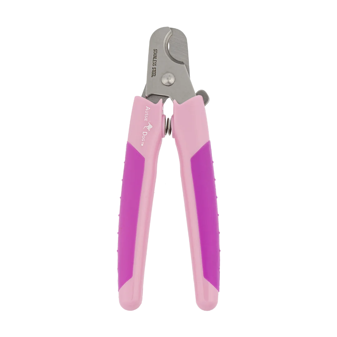 Nail Trimmer Pink and Purple by Aussie Dog