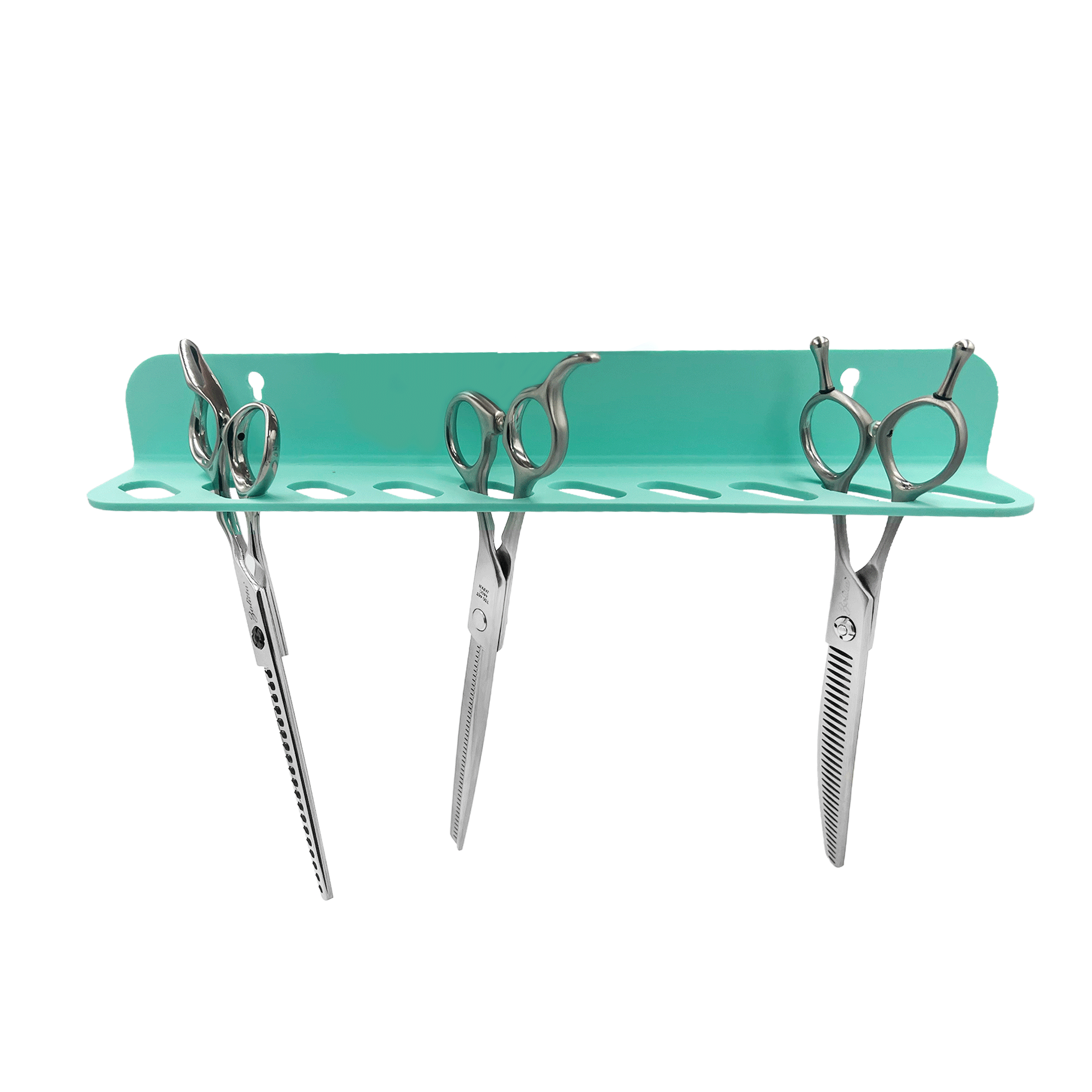 10 Scissor Holder Drawer and Table Aqua by PetStore.Direct