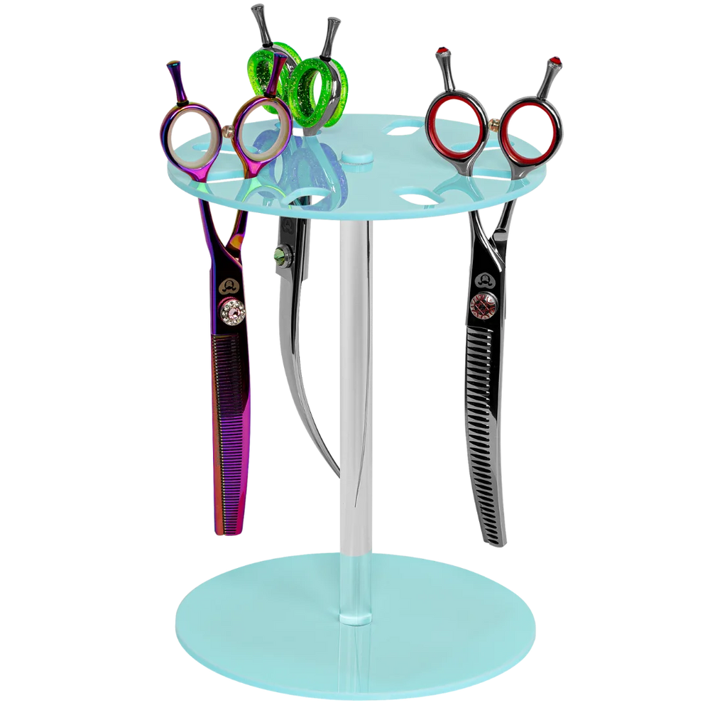 8 Scissor Holder Drawer and Table Aqua by PetStore.Direct