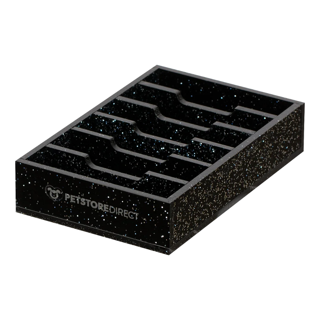 mini-wide-6-blade-holder-sparkle-black-by-petstore-direct