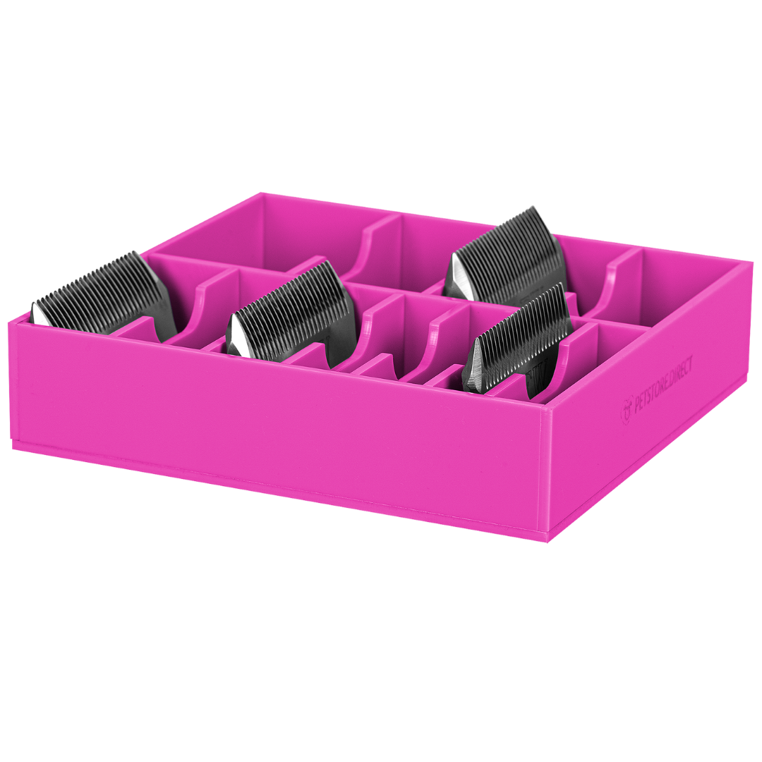 Wide Blades/Combs Guard Holder 11 Hot Pink by PetStore.Direct