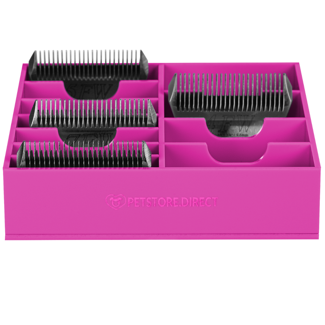 Wide Blades/Combs Guard Holder 11 Hot Pink by PetStore.Direct