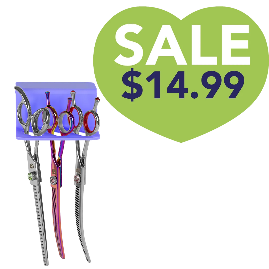 Secure Stick 3 Shear Holder Lavender by PetStore.Direct