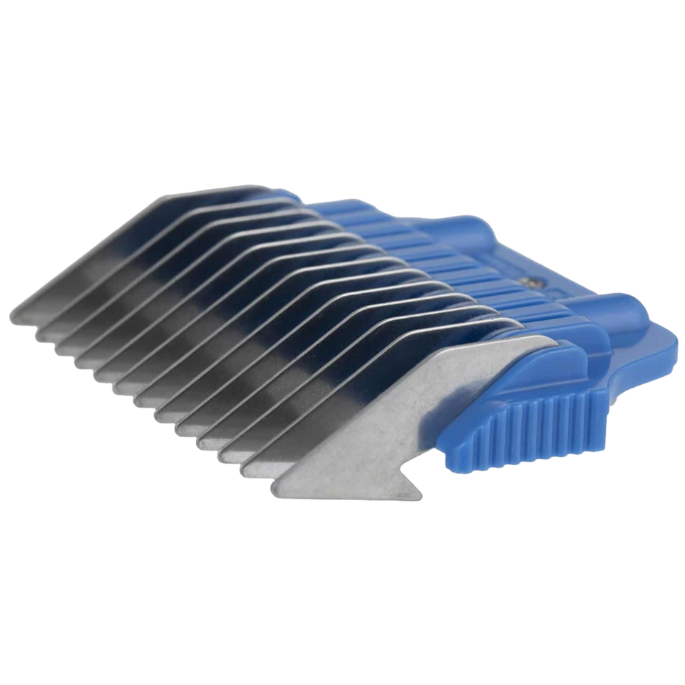 #2 3/8" Blue Wide Snap on Comb by PetStore.Direct
