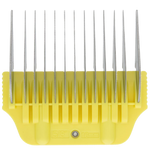 #0 5/8″ Yellow Wide Snap on Comb by PetStore.Direct