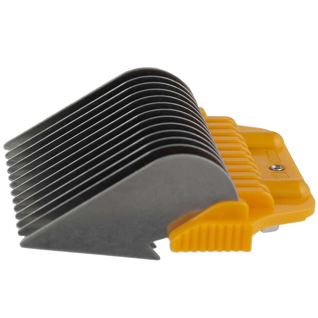 #A 3/4″ Orange Wide Snap on Comb by PetStore.Direct