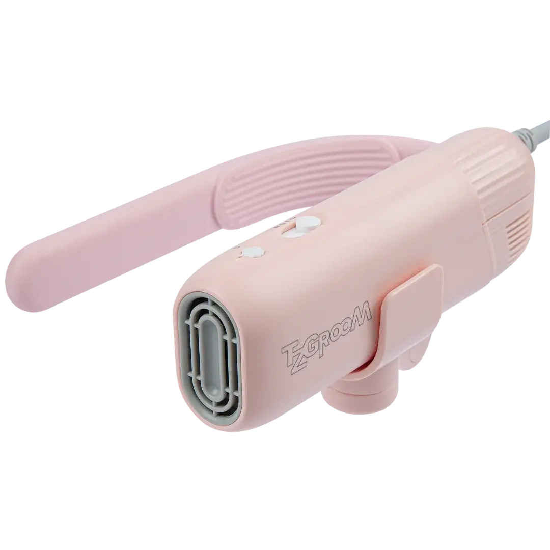 Pink Mini Portable Neck Dryer by TZGroom