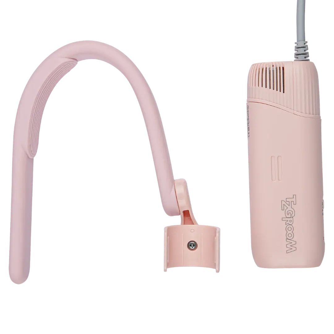 Pink Mini Portable Neck Dryer by TZGroom