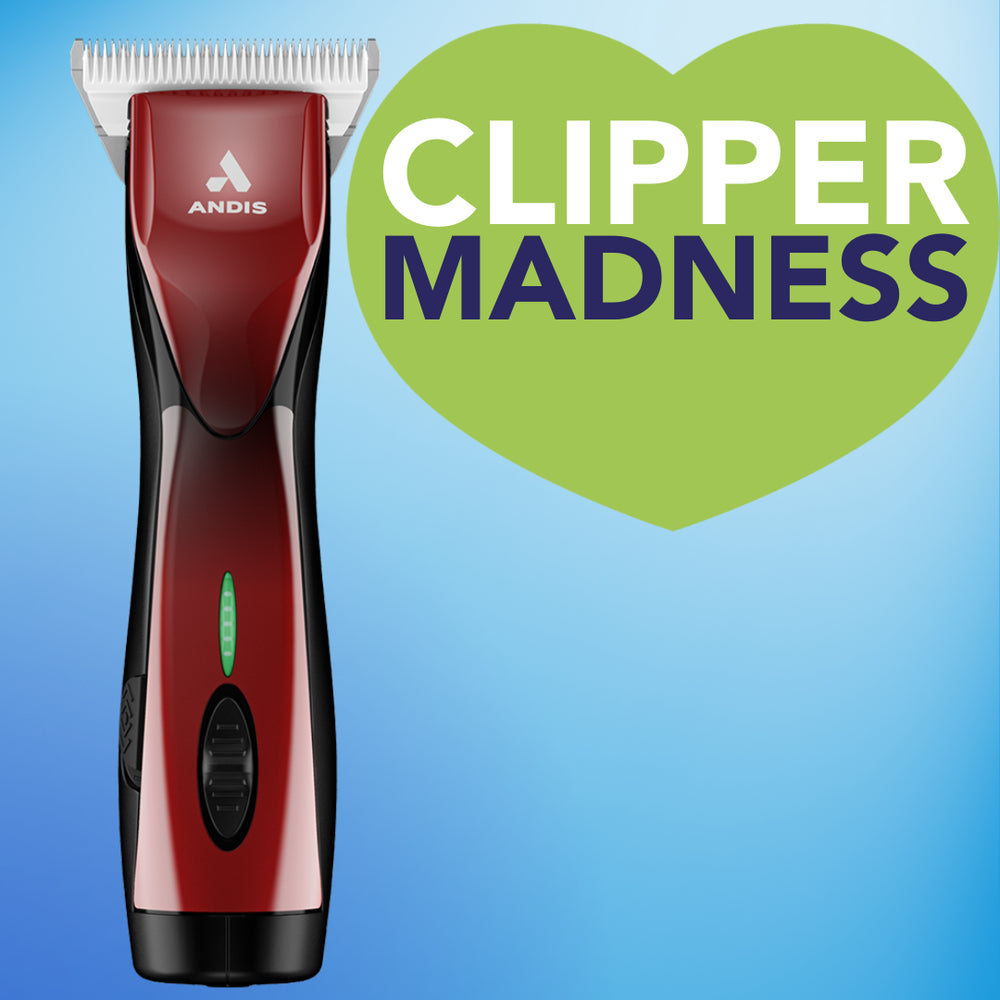 Pulse ZR II Red Clipper with Wide 30 Blade by Andis