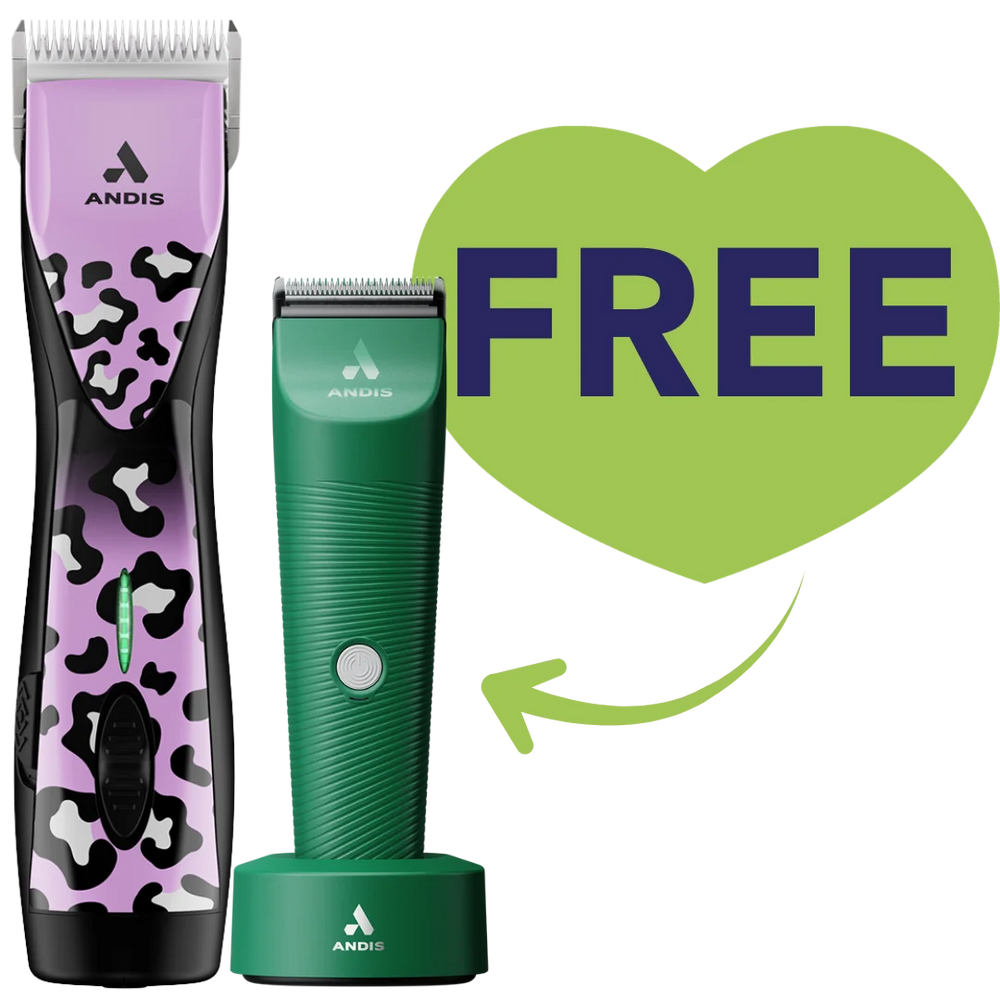 Pulse ZR II Wild Limited Edition Clipper with free Vida Green Clipper by Andis