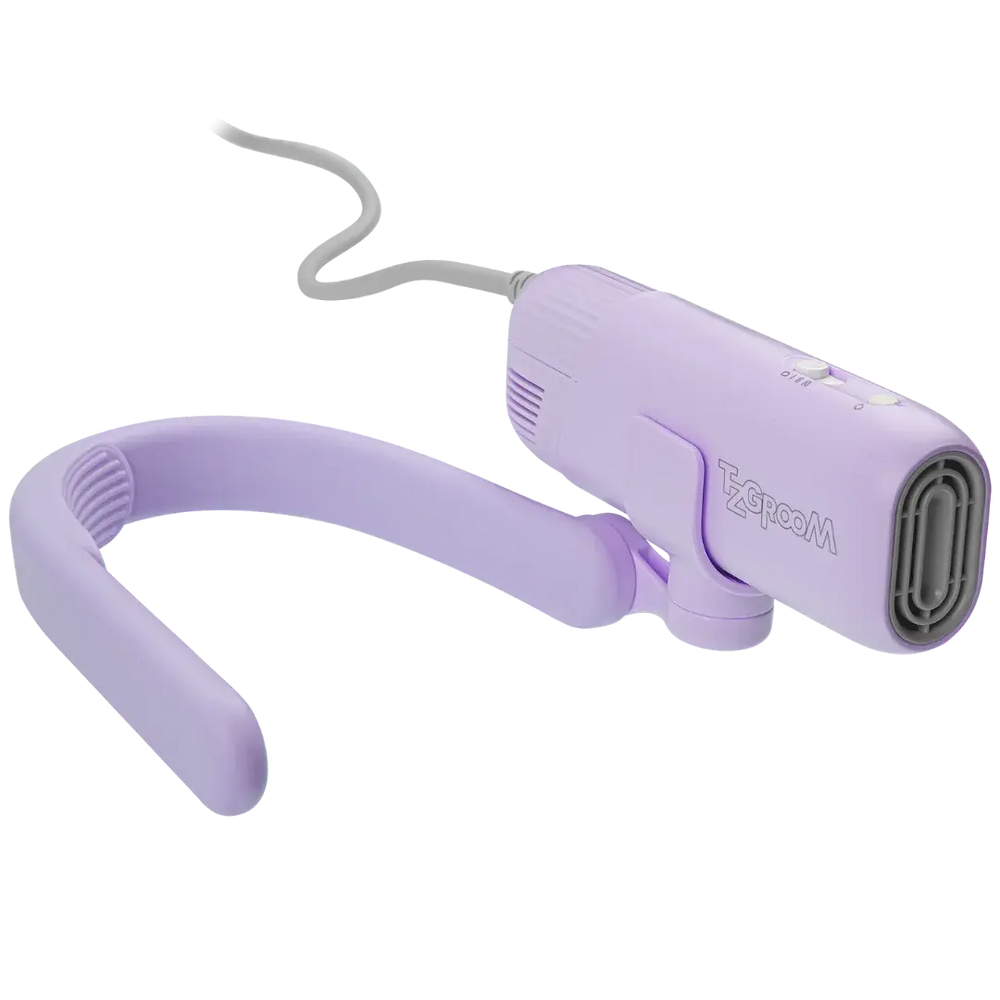 Purple Mini Portable Neck Dryer by TZGroom