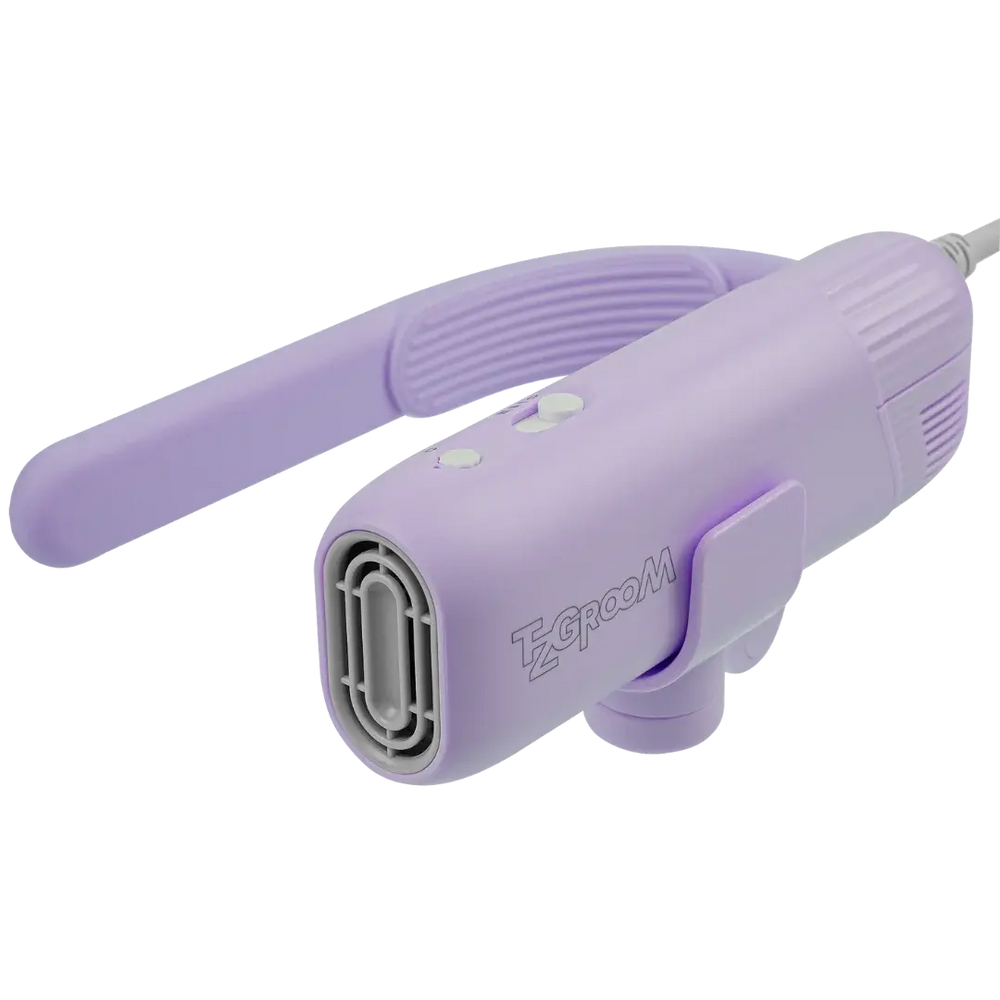 Purple Mini Portable Neck Dryer by TZGroom