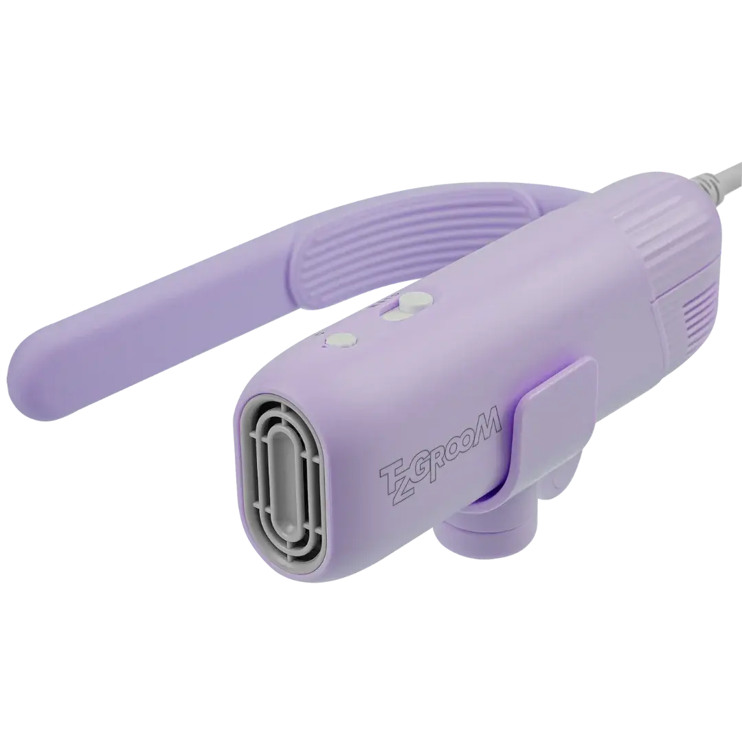Purple Mini Portable Neck Dryer by TZGroom