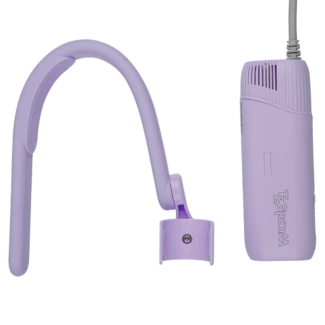 Purple Mini Portable Neck Dryer by TZGroom