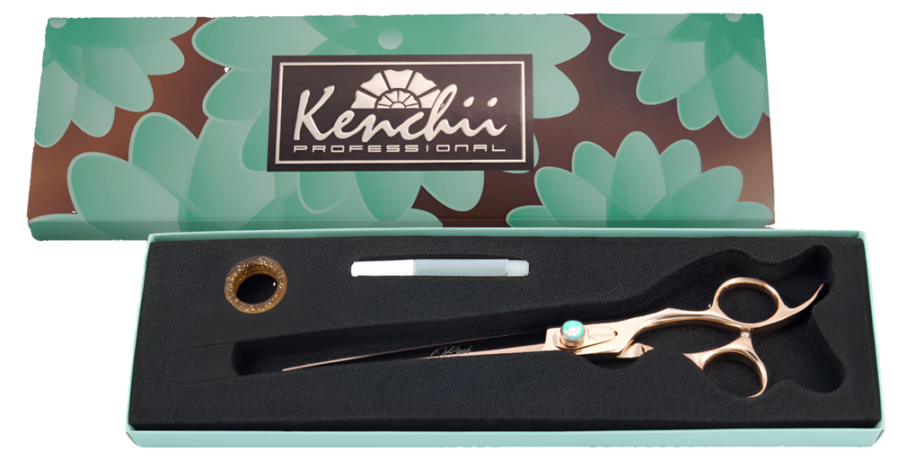 Rosé 9.0" Straight Shear by Kenchii